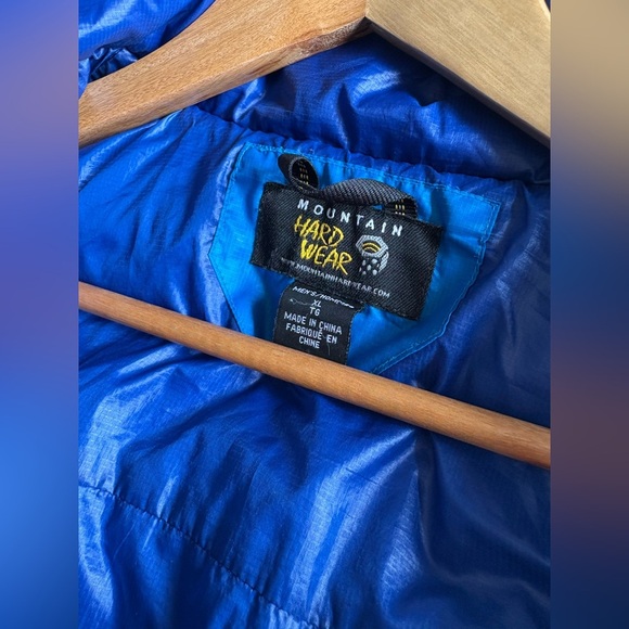 Mountain Hardwear men’s quilted blue nano puff zip jacket size XL - Picture 5 of 12